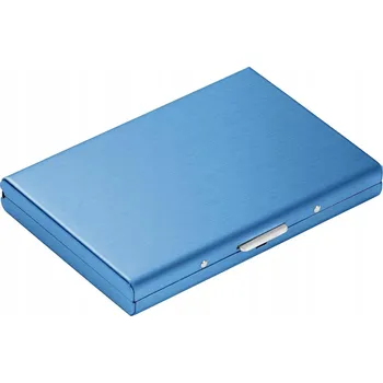 MMN pouzdro na karty z hliníku, modré - unisex