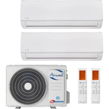 Klimatizace Airwell Aura multisplit 2x1 (2x 3,5 kW) včetně montáže