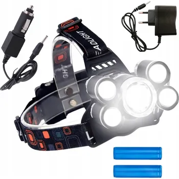 Čelovka ČELOVKA 5 LED CREE XM-L T6