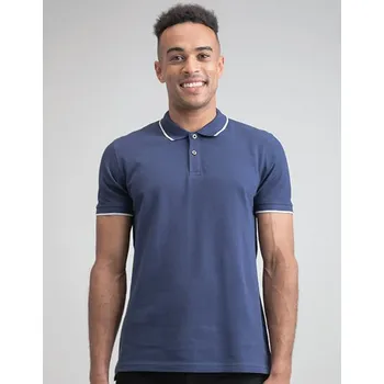 Pánské tričko Mantis Tipované Polo Barva: Růžová, Velikost: XXL G_P191