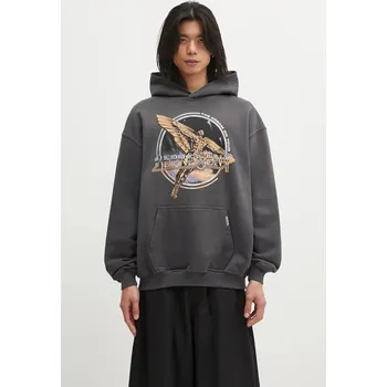 Pánská mikina Bavlněná mikina Represent Golden Tour, M, šedá, 90X