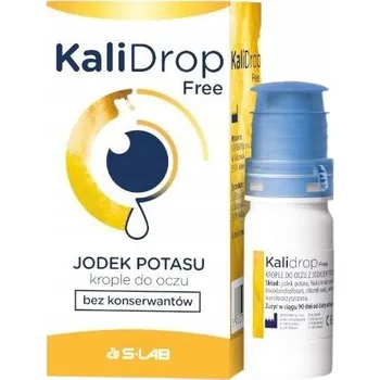 Léky na uši a oči KaliDrop Free oční kapky s jodidem draselným 10 ml