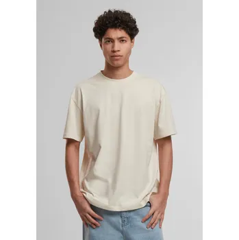 Urban Classics Pánské tričko s krátkým rukávem Shatings ecru 4XL