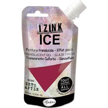 Speciální výtvarná barva Aladine Izink Ice Efektová barva Raspberry 80 ml 1 ks