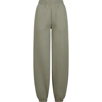 Build Your Brand Dámské nadýchané tepláky Barva: Pale Olive, Velikost: M G_BY291