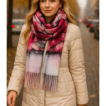 Agrafka šála vícebarevná 180 cm - žena