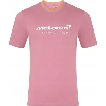 Tričko McLaren F1 Core Essentials Logo - Pink vel. M