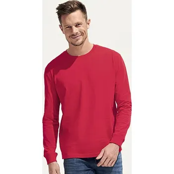 SOL´S Unisex tričko Pioneer s dlouhým rukávem Barva: Zelená, Velikost: XL G_L03982