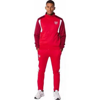 ARSENAL Arsenal tepláková souprava pánská 23/24 L ČERVENÁ