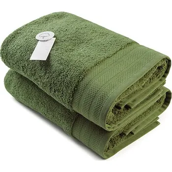 Osuška A&R Osuška Excellent Deluxe Barva: Army Green, Velikost: 70 x 140 cm G_AR604