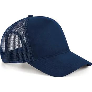 Kšiltovka Beechfield Suede Snapback Trucker Barva: French Navy, Velikost: One Size G_CB643