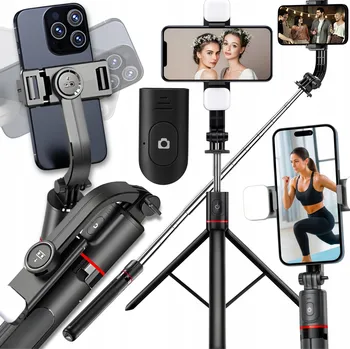 Selfie tyč SELFIE TYČ DRŽÁK NA TELEFON STICK TRIPOD STATIV BLUETOOTH 5.2 DÁLKOVÉ OVLÁDÁNÍ