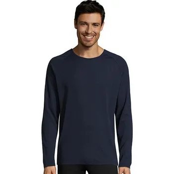 SOL´S Pánské sportovní tričko s dlouhým rukávem Barva: Zelená, Velikost: L G_L02071