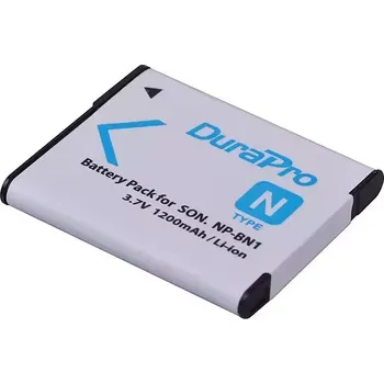 DuraPro Baterie Sony NP-BN1 1200mAh Li-Ion 3,7V Li-Ion - akumulátor pro digitální fotoaparáty, nahrazuje originál