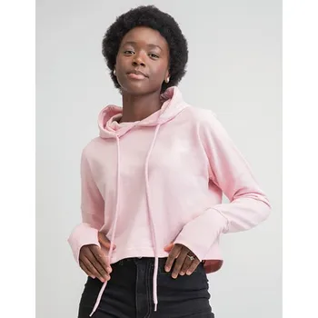 Dámská mikina Mantis Oříznutá mikina s kapucí Barva: Černá, Velikost: L G_P140