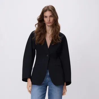 Dámské sako Reserved - Vypasované sako - černý - 899HF-99X - 899HF-99X-36