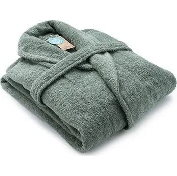 Dámský župan A&R Župan šálový límec Barva: Old Green, Velikost: 3XL G_AR025