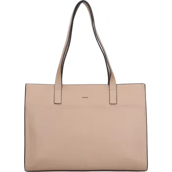Kabelka Elegantní dámská kožená kabelka Katana Mauric - béžová