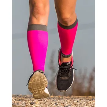 Cyklistické návleky SPIRO Kompresní lýtkové návleky (2 v balení) Barva: Červená, Velikost: M (3) G_RT290