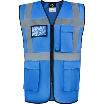 Korntex CO2 Neutrální multifunkční výkonná bezpečnostní vesta a Hamburk Barva: sky blue, Velikost: S G_KX810