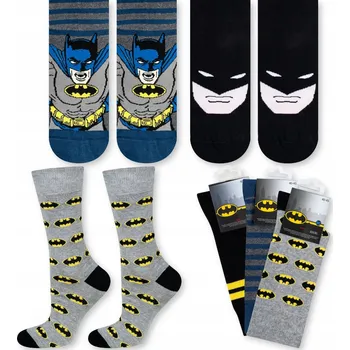 Pánské ponožky SOXO pánské ponožky Batman 3 páry