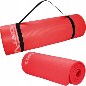 podložka na cvičení Podložka na cvičení Sportvida 180 cm x 60 cm červená