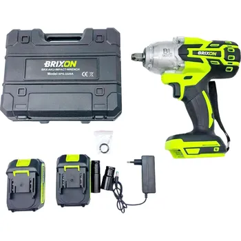 Brixon AKU Rázový utahovák + Náhradní baterie, 57926