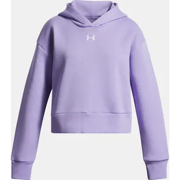 Dívčí mikina Dívčí mikina Under Armour UA Rival Fleece Hoodie-PPL - Holky Under Armour fialová 3477272