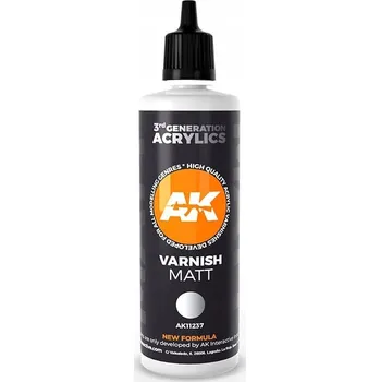 Barva ve spreji AK INTERACTIVE 11237 Matný bezbarvý lak 3Gen