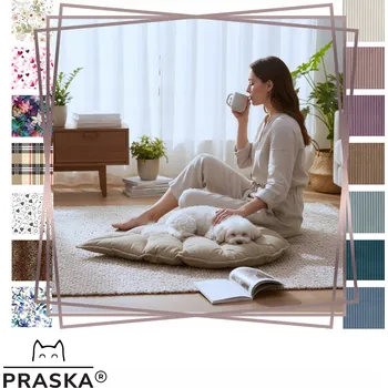 Pelíšek pro psa PODLOŽKA Prasátko pelíšek pro kočky psa LIST PREMIUM 75x55cm RŮZNÉ BARVY