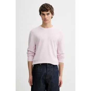 Pánský svetr Bavlněný svetr Calvin Klein LV040BM343 růžová 03X, vel. L