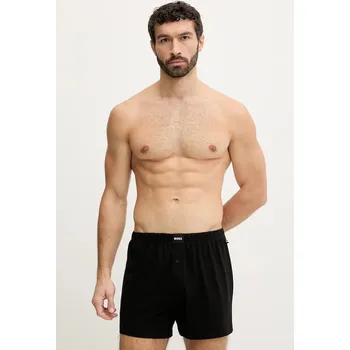 Boxerky Boxerky BOSS 2P Jersey Boxer 2-pack 50544380 černá 99X, vel. L