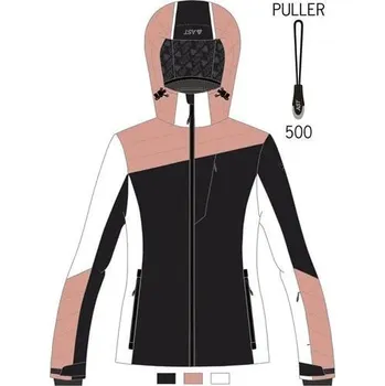 Dámská bunda AST AC8N 24/25 - black/white/pink / XL