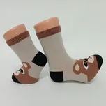 TREPON Bavlněné kojenecké a dětské ponožky Bruno, béžové Velikost: 13-15cm /19-22/