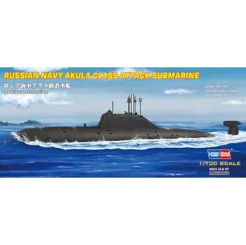 Plastikový model Russian Navy Akula Class Attack Submarine - Hobby Boss 87005