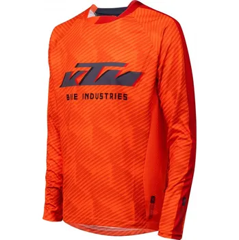 cyklistický dres Cyklistický dres KTM Factory ENDURO dlouhý rukáv Orange Barva: Oranžová, Velikost: XXL
