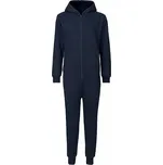 Neutral Kombinéza z organické Fairtrade bavlny s dvojitou kapucí a fleecovou vnitřní stranou Barva: modrá námořní, Velikost: XL NE73331