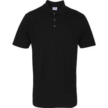 Pánské tričko Premier Workwear Pracovní oděv Stud Polo Barva: Black (ca. Pantone Black C), Velikost: M G_PW610