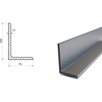 Stavební materiál L Profil 150x75x12