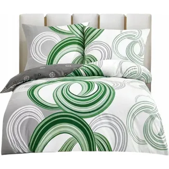 Povlečení Povlečení Elway 160x200 + povlak na polštář 70x80 100% Bavlna SILNÝ MĚKKÝ SATÉN