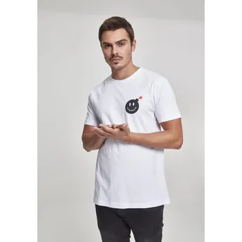 Urban Classics Pánské tričko s krátkým rukávem Zig bílá S