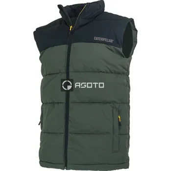 Pánská vesta CATERPILLAR Arctic Zone olivová pánská zateplená vesta M