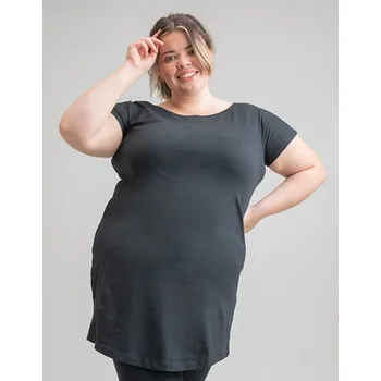 Dámské šaty Mantis Dámské T šaty volného střihu Barva: Bílá, Velikost: M G_P99