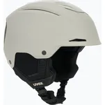 Lyžařská helma UVEX Resolution warm grey/black matt