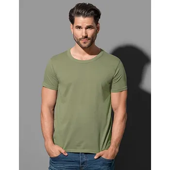 Pánské tričko Stedman® Ben Crew Neck Barva: Žlutá, Velikost: XXL G_S9000