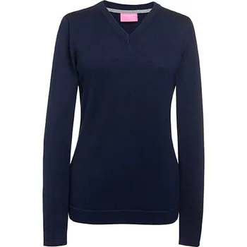 Dámský svetr Brook Taverner Dámské svetr Atlanta s výstřihem do V Barva: navy, Velikost: XS G_BR2307