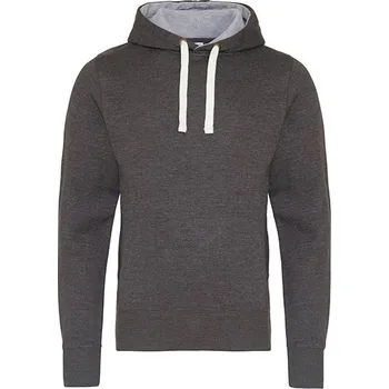 Pánská mikina Just Hoods Masivní mikina s kapucí Barva: Charcoal (Heather), Velikost: XL G_JH100