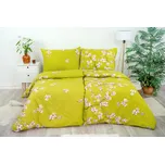 Stanex Ložní povlečení krepové - sakura (LS253), 140 x 220 + 90 x 70, Zip