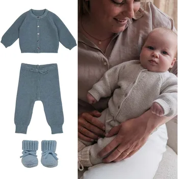 Capáčky LODGER Merino set - svetřík, tepláčky a capáčky Dragonfly vel. 62