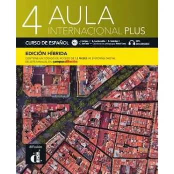 Německý jazyk Aula internacional Plus 4 - Edición híbrida (Brožovaná)